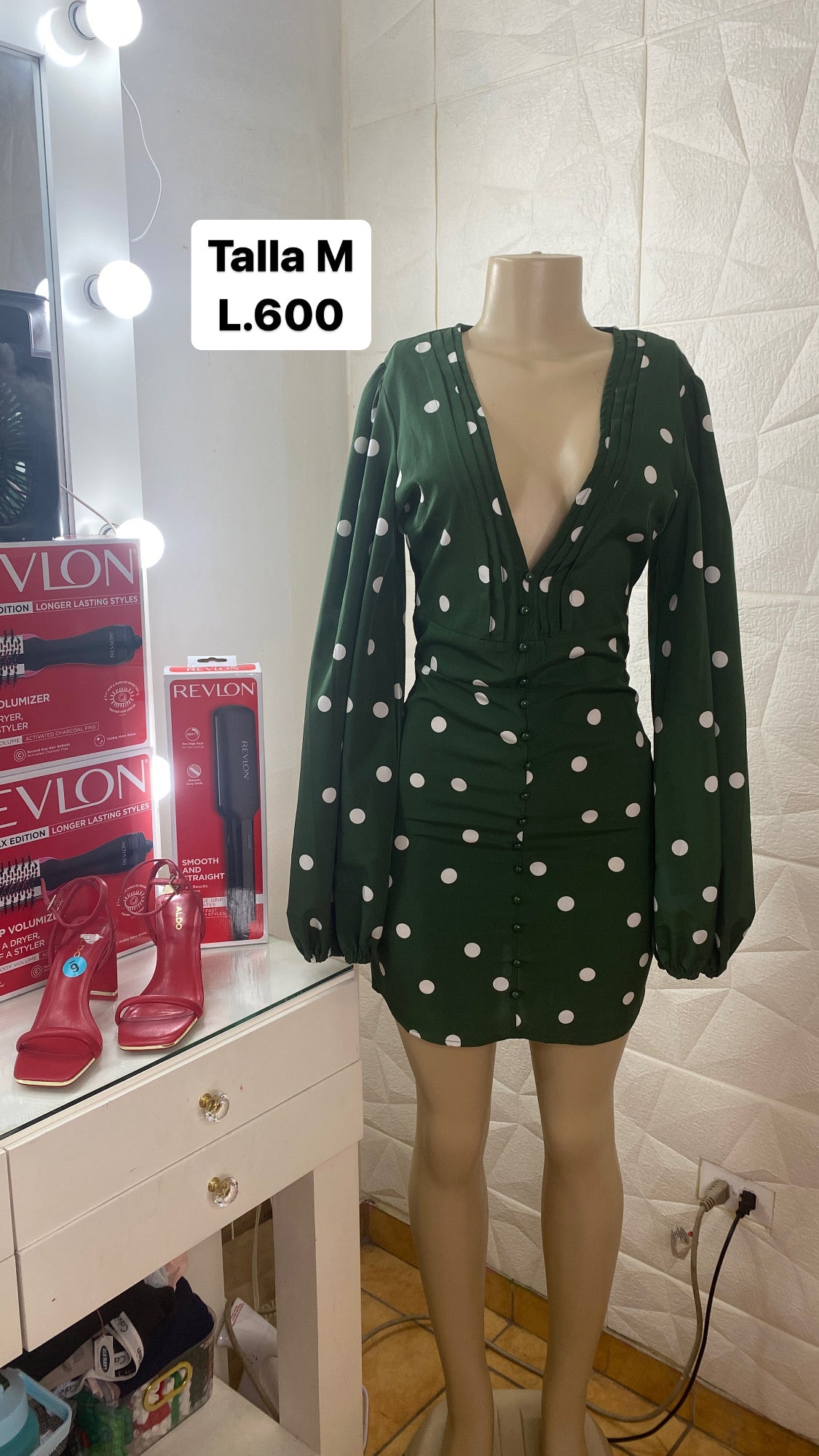 Vestido Polka dot