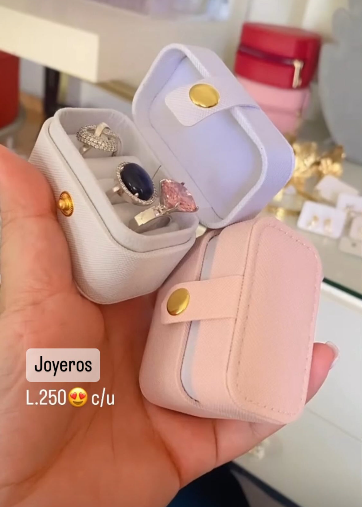 Joyeros de anillos