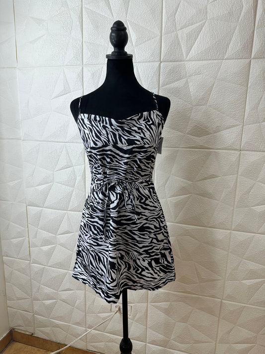 Vestido zebra