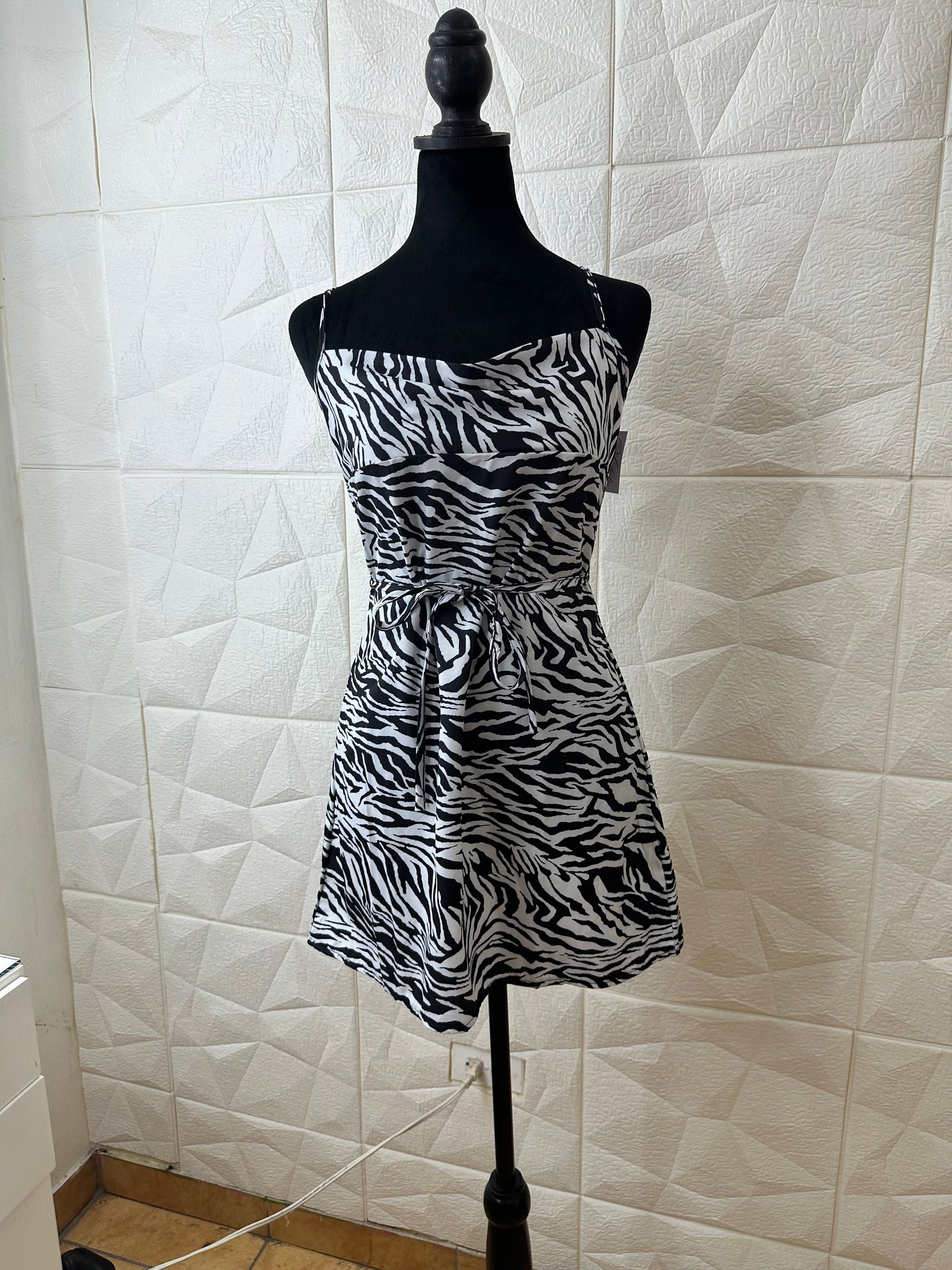 Vestido zebra