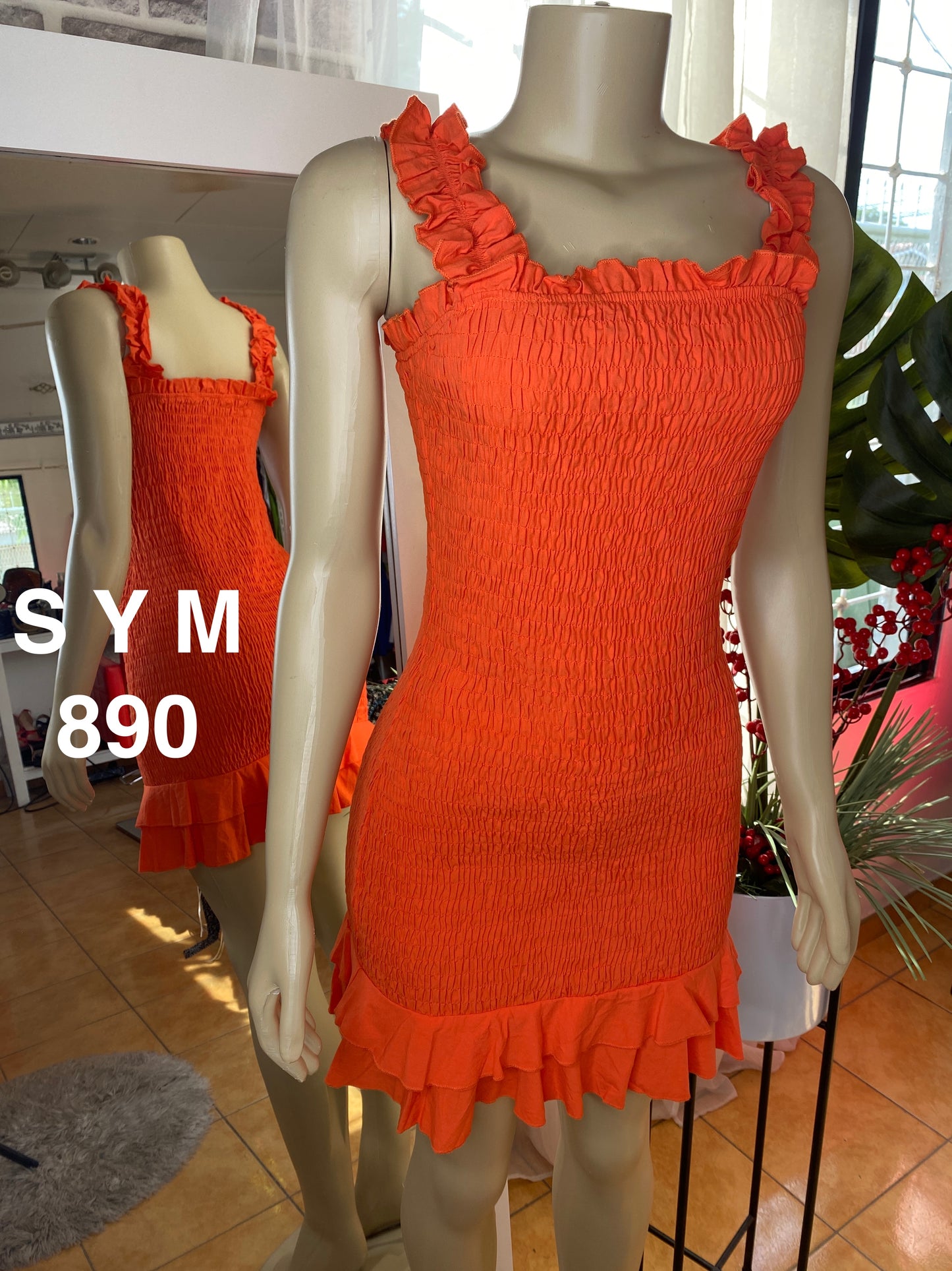 Vestido Naranja