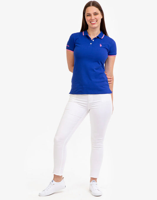 Camisa de plaqueta Polo