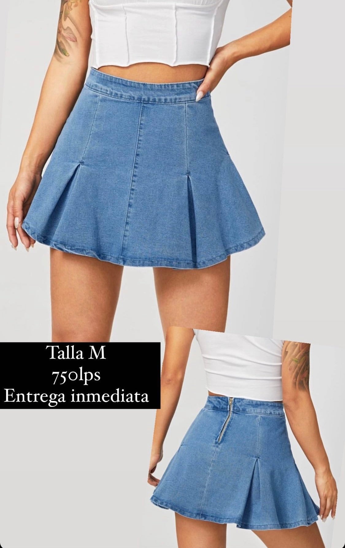 Denim skirt