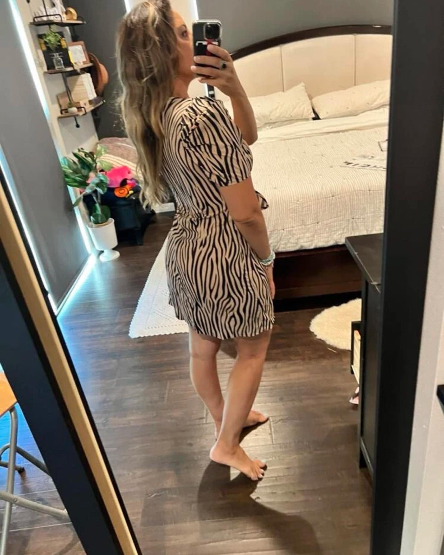 Vestido zebra