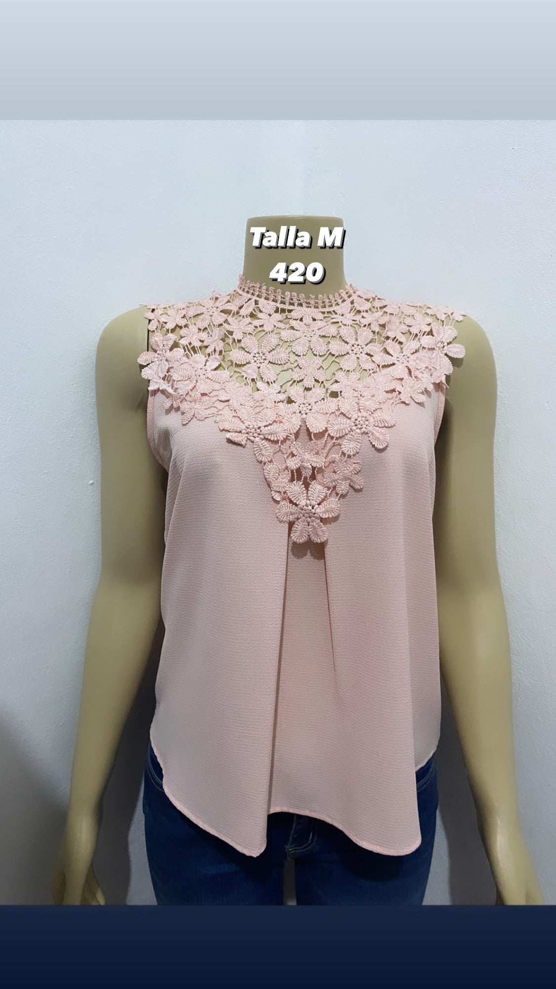 Blusa rosa