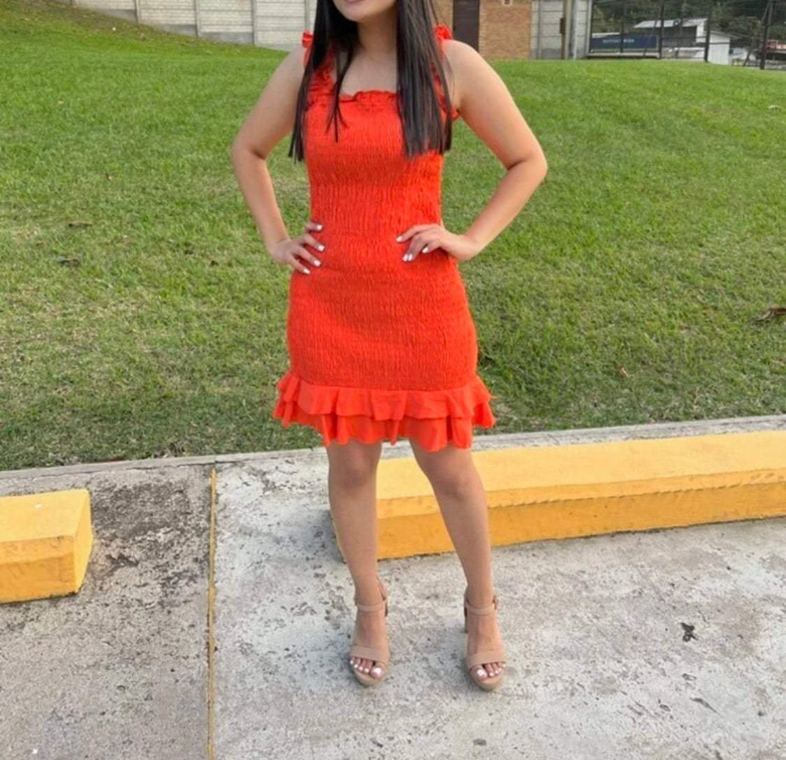 Vestido Naranja