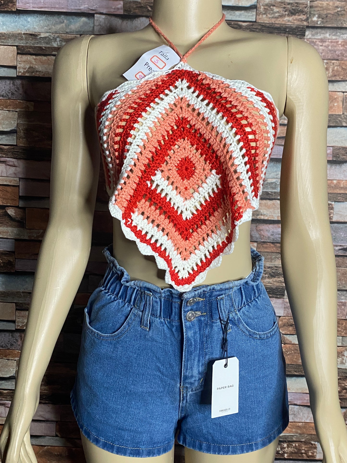 Top de crochet