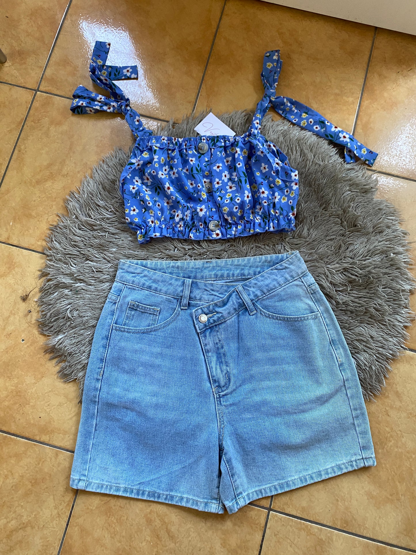 Denim short