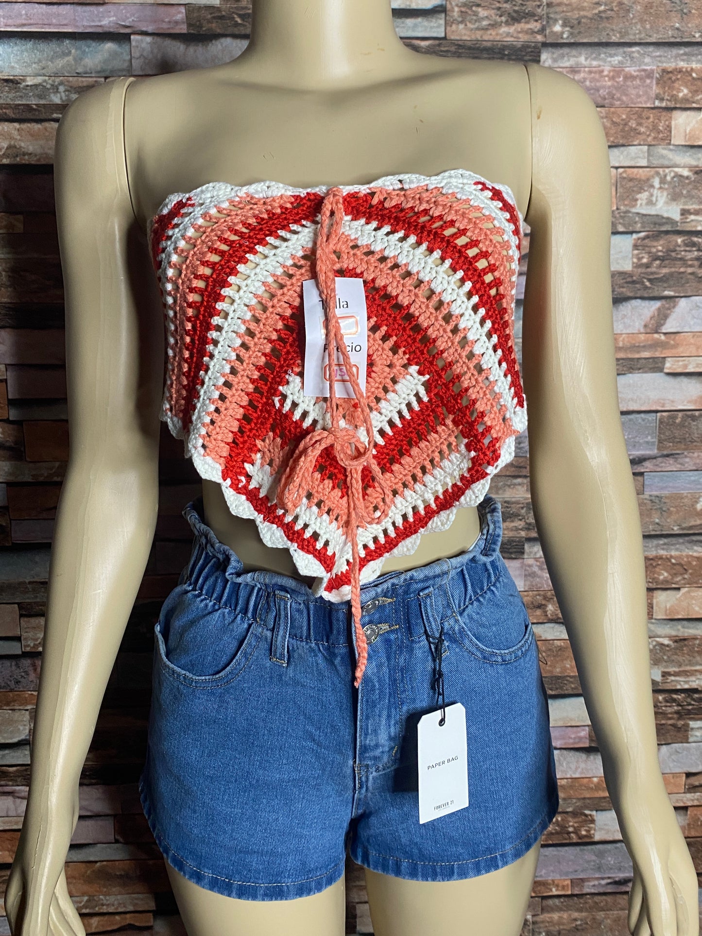 Top de crochet