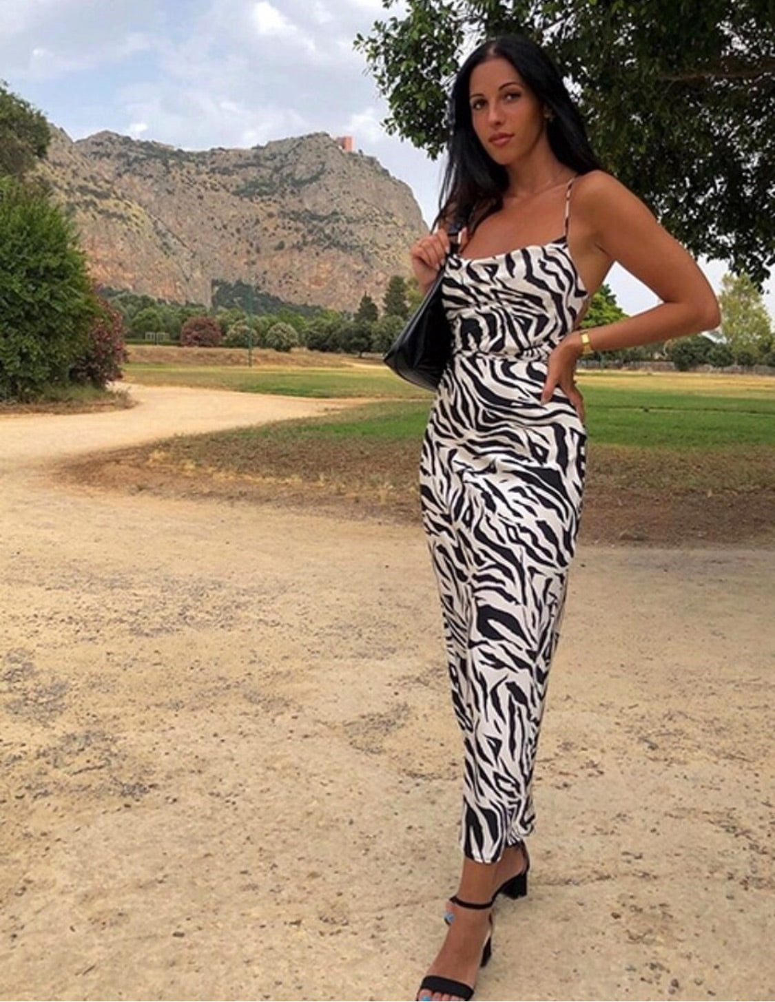 Vestido zebra