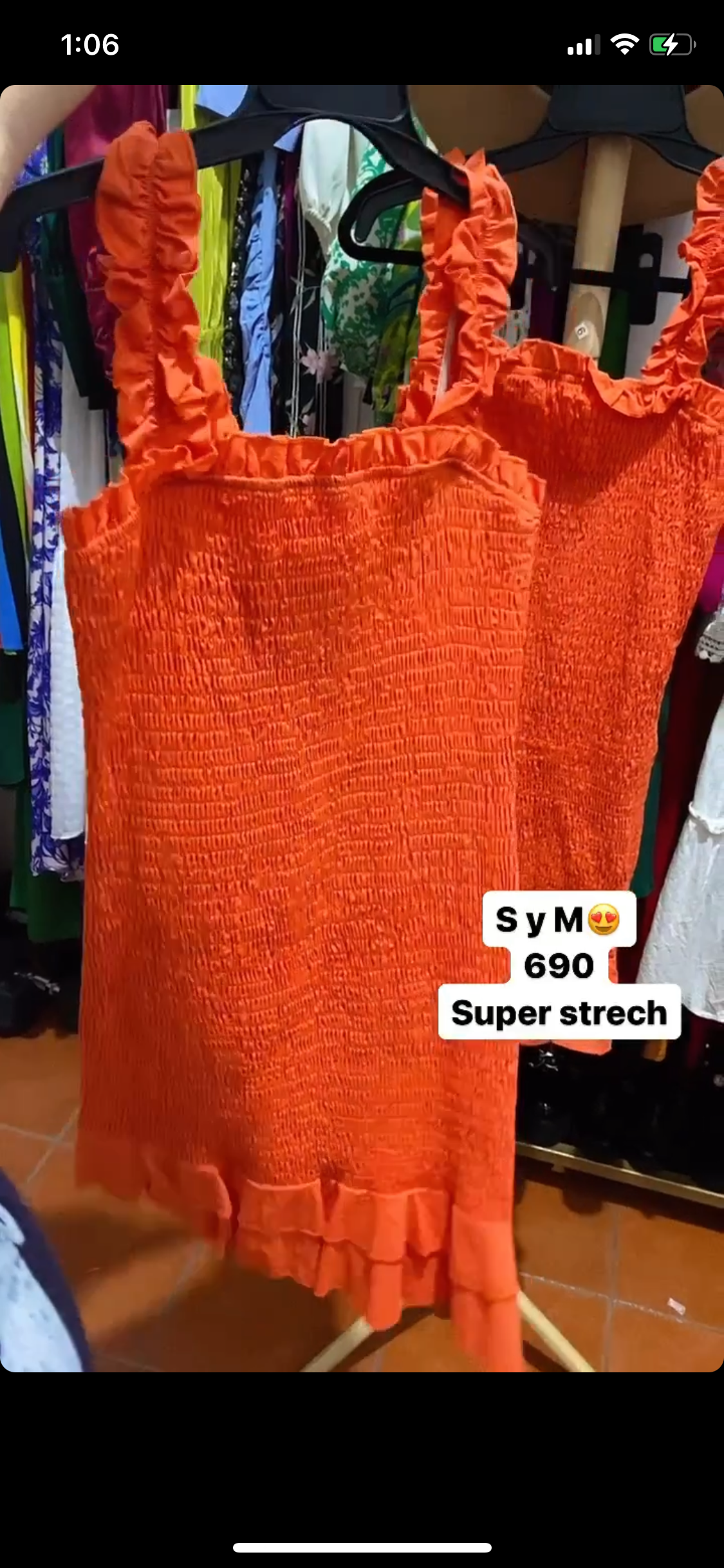 Vestido Naranja